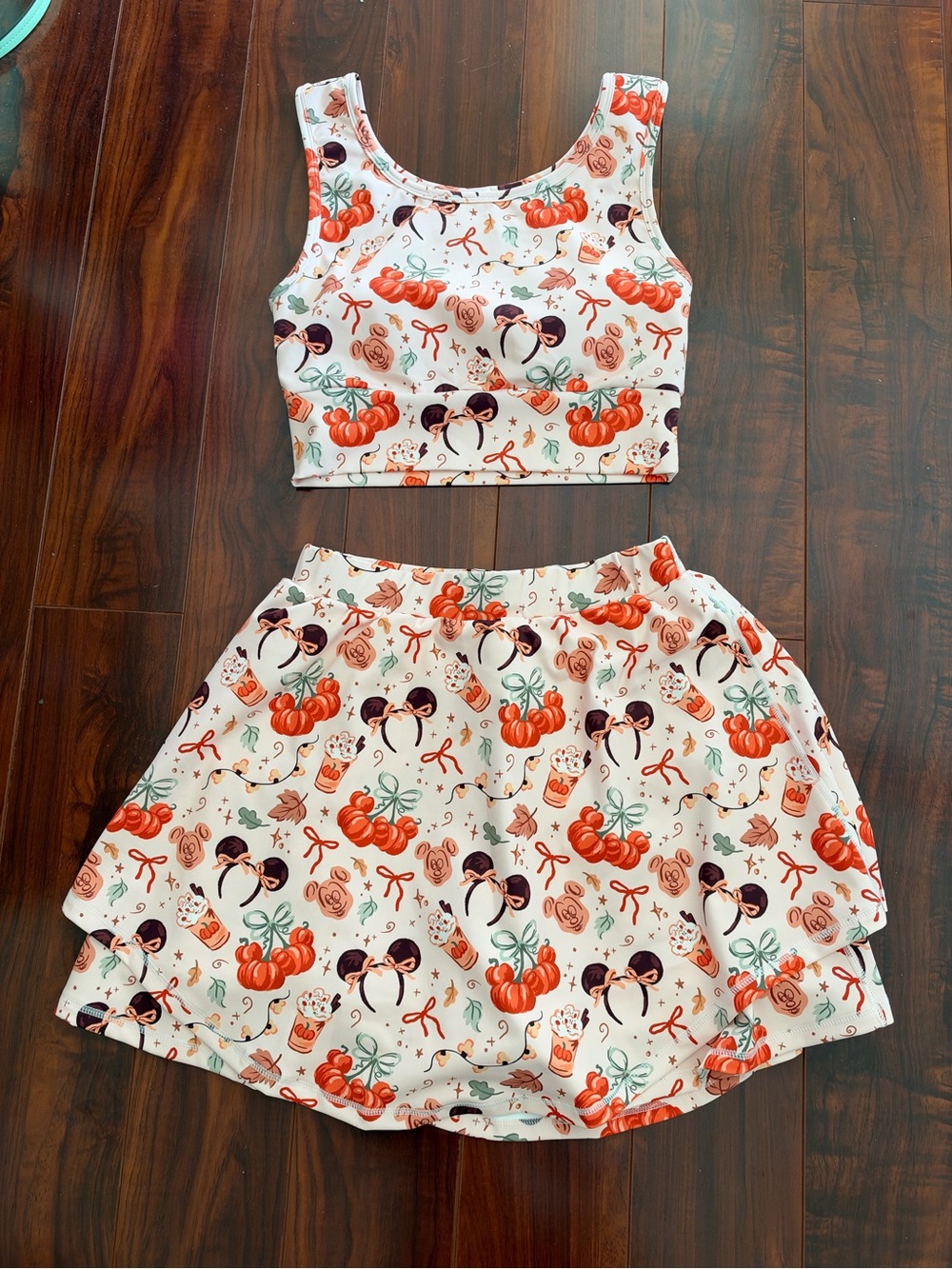 Women’s Disney Athletic Top & Skirt Set